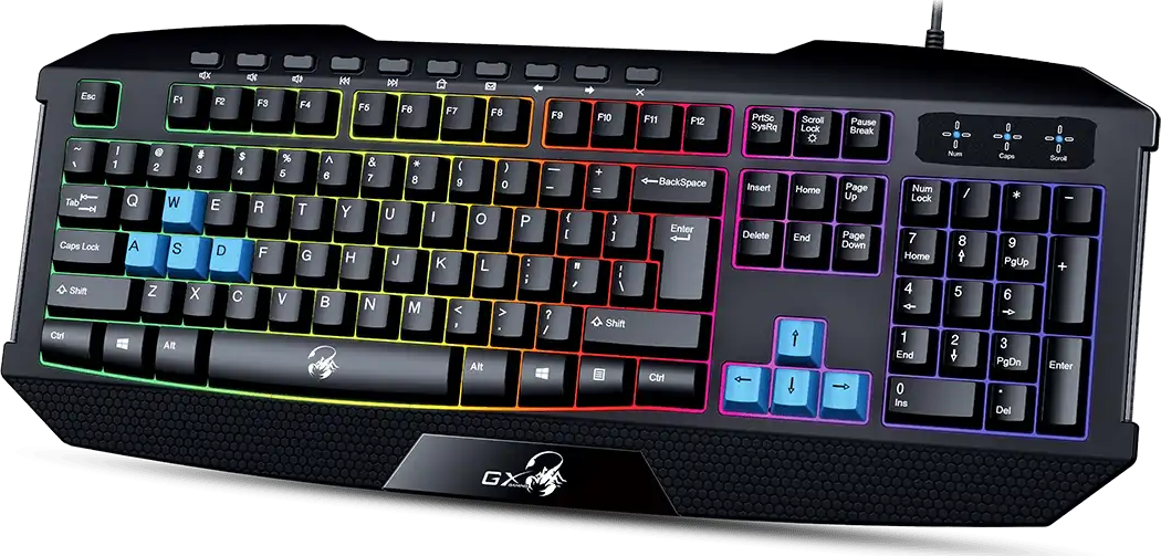 Klávesnice GENIUS K215 USB CZ+SK black + Copilot