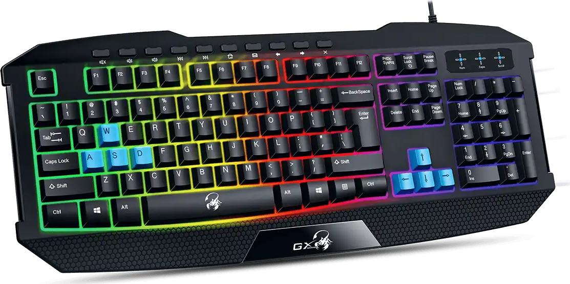 Klávesnice GENIUS K215 USB CZ+SK black + Copilot