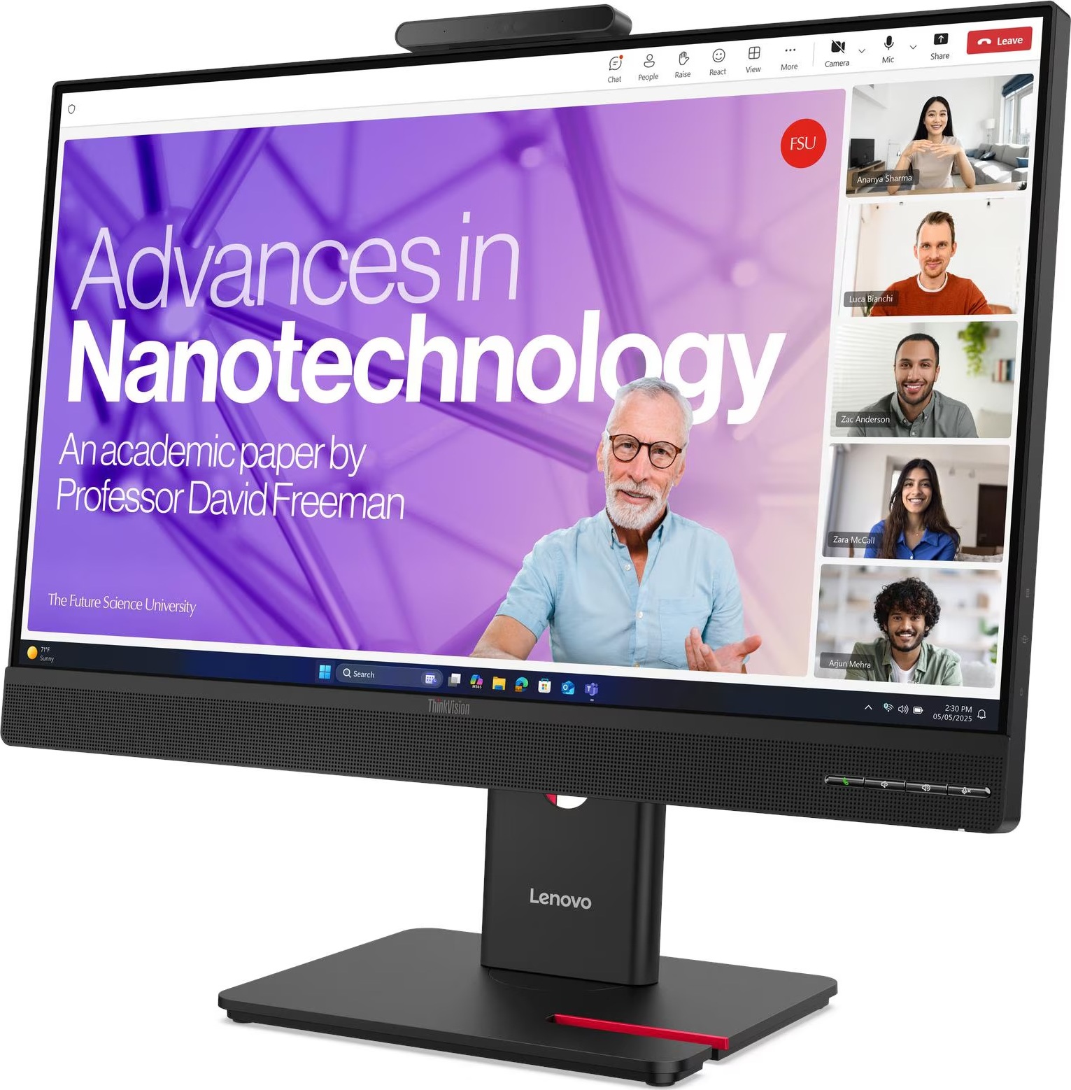 Lenovo ThinkVision/T24-4v/23,8"/IPS/FHD/120Hz/4ms/Černá/3R