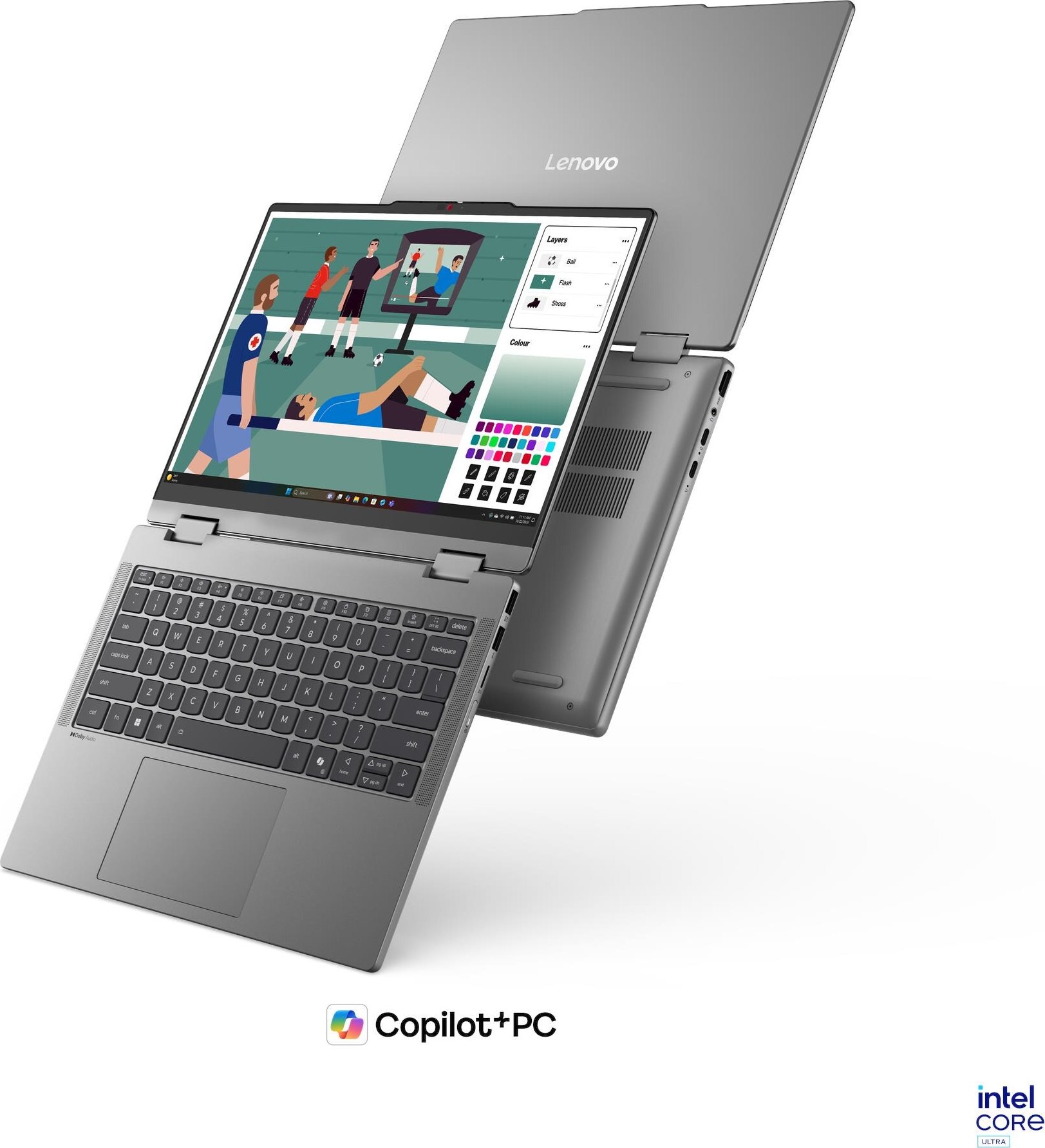 Lenovo IdeaPad 5 2-in-1/14IPH11/U5-322/14"/WUXGA/T/16GB/512GB/Intel int/W11H/Gray/2R