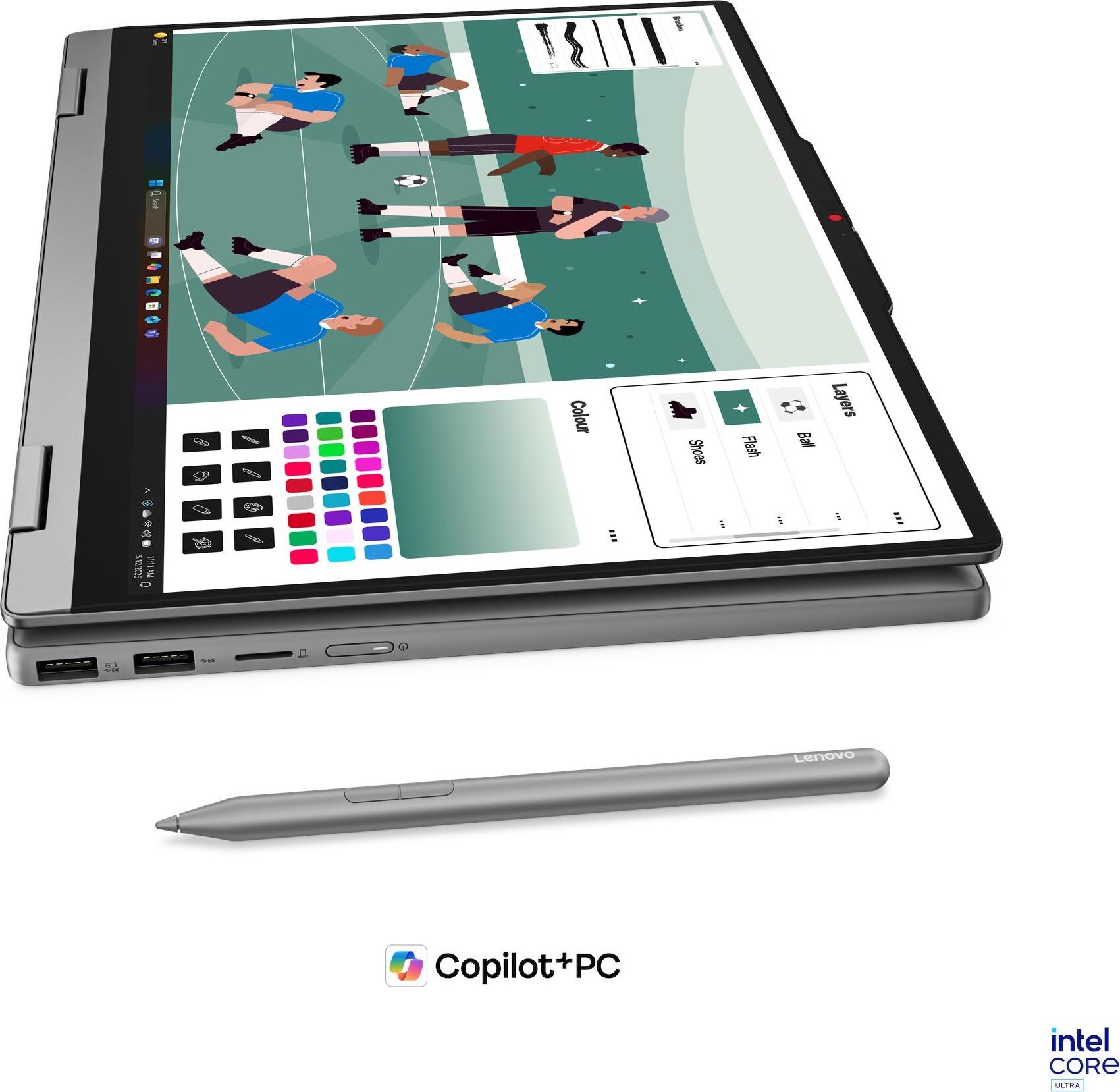 Lenovo IdeaPad 5 2-in-1/14IPH11/U5-322/14"/WUXGA/T/16GB/512GB/Intel int/W11H/Gray/2R