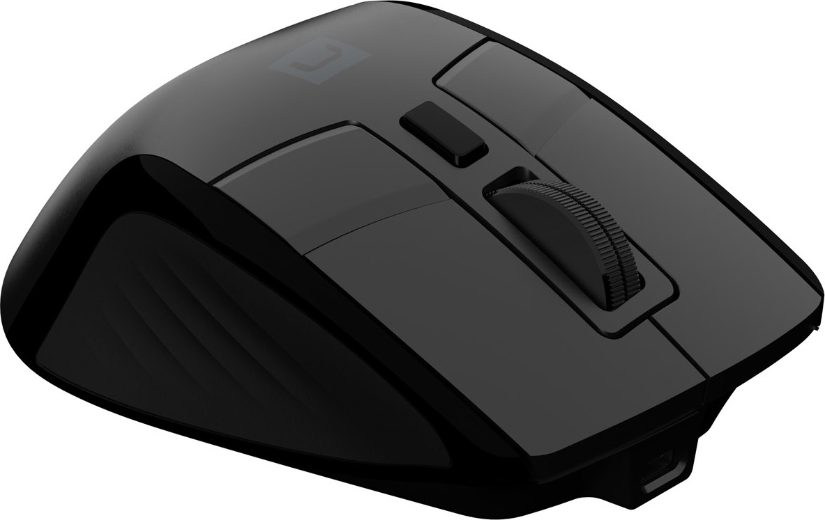 Bezdrátová myš Natec JAGUAR PRO/Kancelářská/Blue Sense/Pro praváky/4 000 DPI/USB+BT/Černá