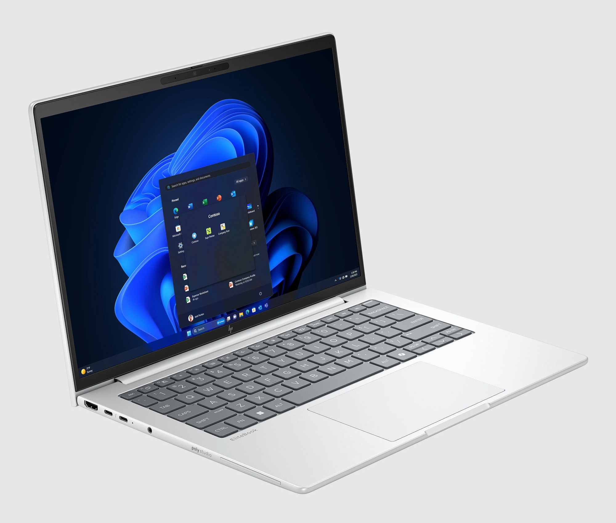 HP Inc. HP NTB EliteBook 8 G2a 14" RAI7-450 WUXGA 400 IR 5MP,16GB,512GB,WiFi7,BT,FpS,bckl kbd,bez adapteru, Win11Pro,3y onsite