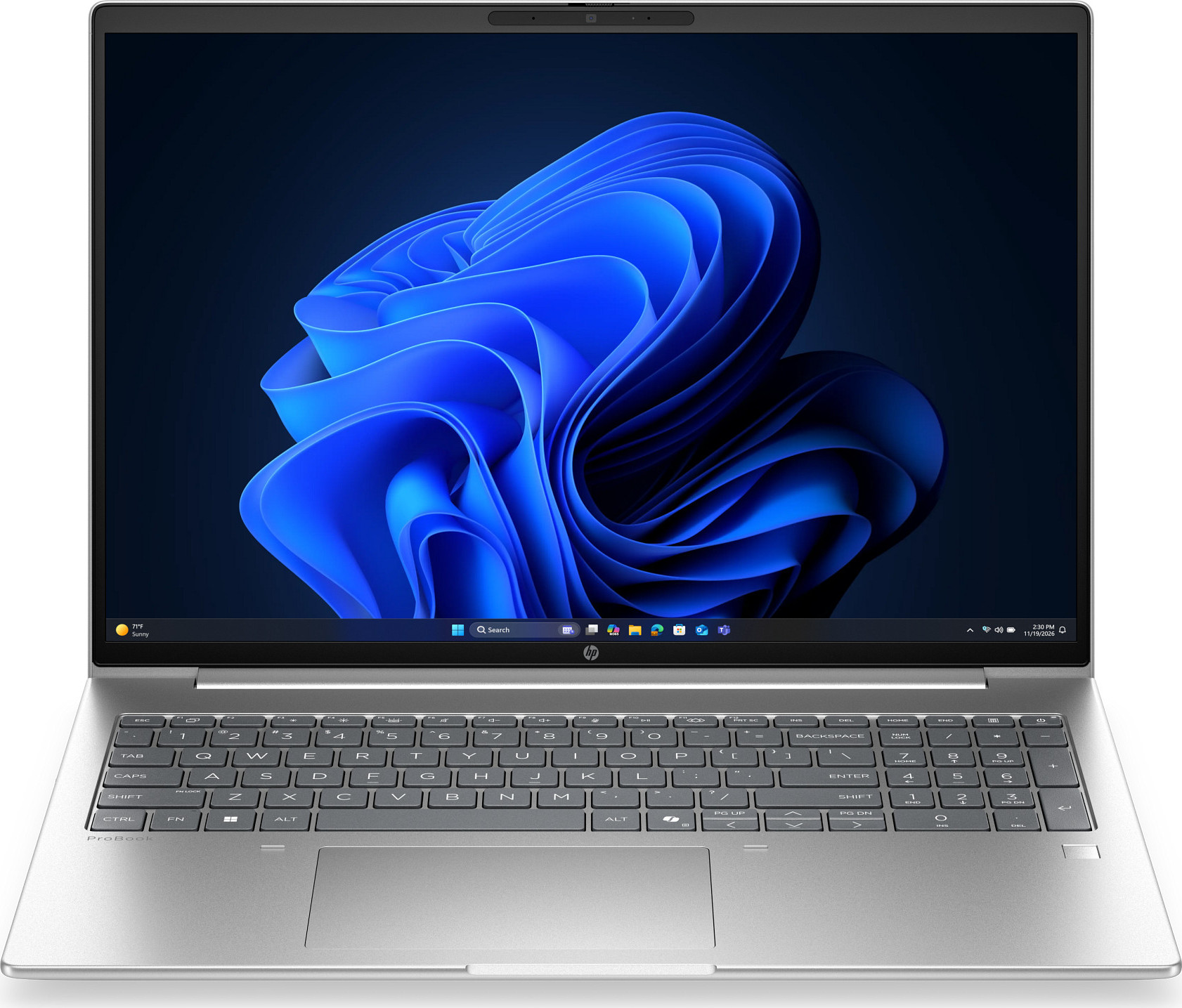 HP Inc. HP NTB ProBook 4 G2a 16" R7-250 WUXGA 300FHD, 1x16GB, 512GB, WiFi6E, BT, backlit keyb,bez adapteru, Win11Pro,3y PUR