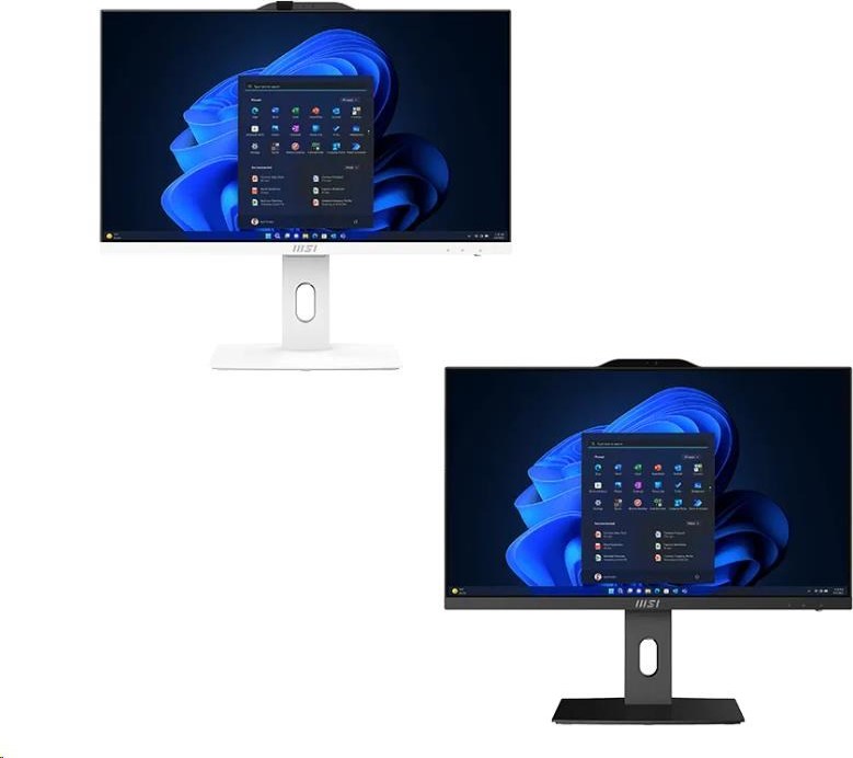 MSI AIO PRO AP242P (PRO AP242P 14M-1091XEU), i3-14100, 23.8" FHD, Anti-Glare, 16GB, 512GB SSD, No OS, White