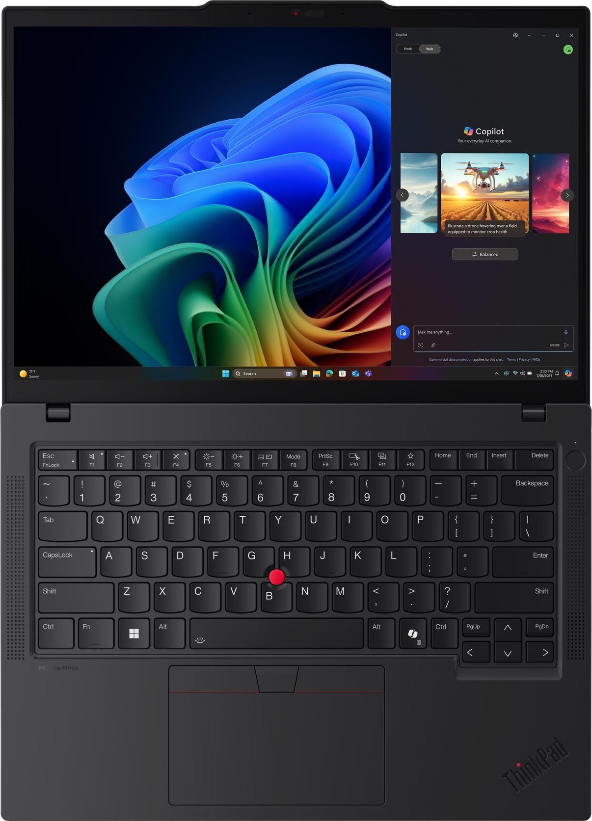 Lenovo ThinkPad T/ThinkPad T14 G7/Intel Core Ultra 5 325/14"/WUXGA/T/32GB/512GB/Intel int/W11P/Blue/