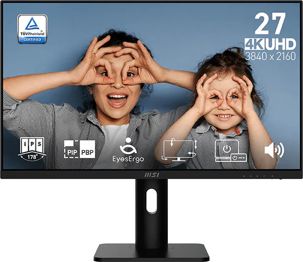 MSI Pro/MP273UP E6/27"/IPS/4K UHD/60Hz/4ms/Černá/3R