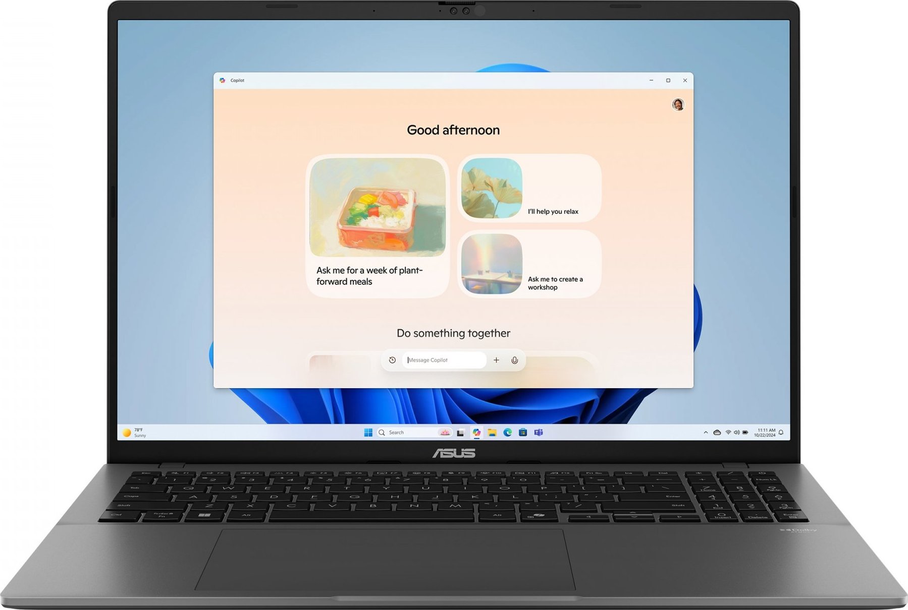 ASUS Vivobook S16/M3607GA-OLED126/AI7-445/16"/WUXGA/32GB/512GB/AMD int/bez OS/Gray/2R
