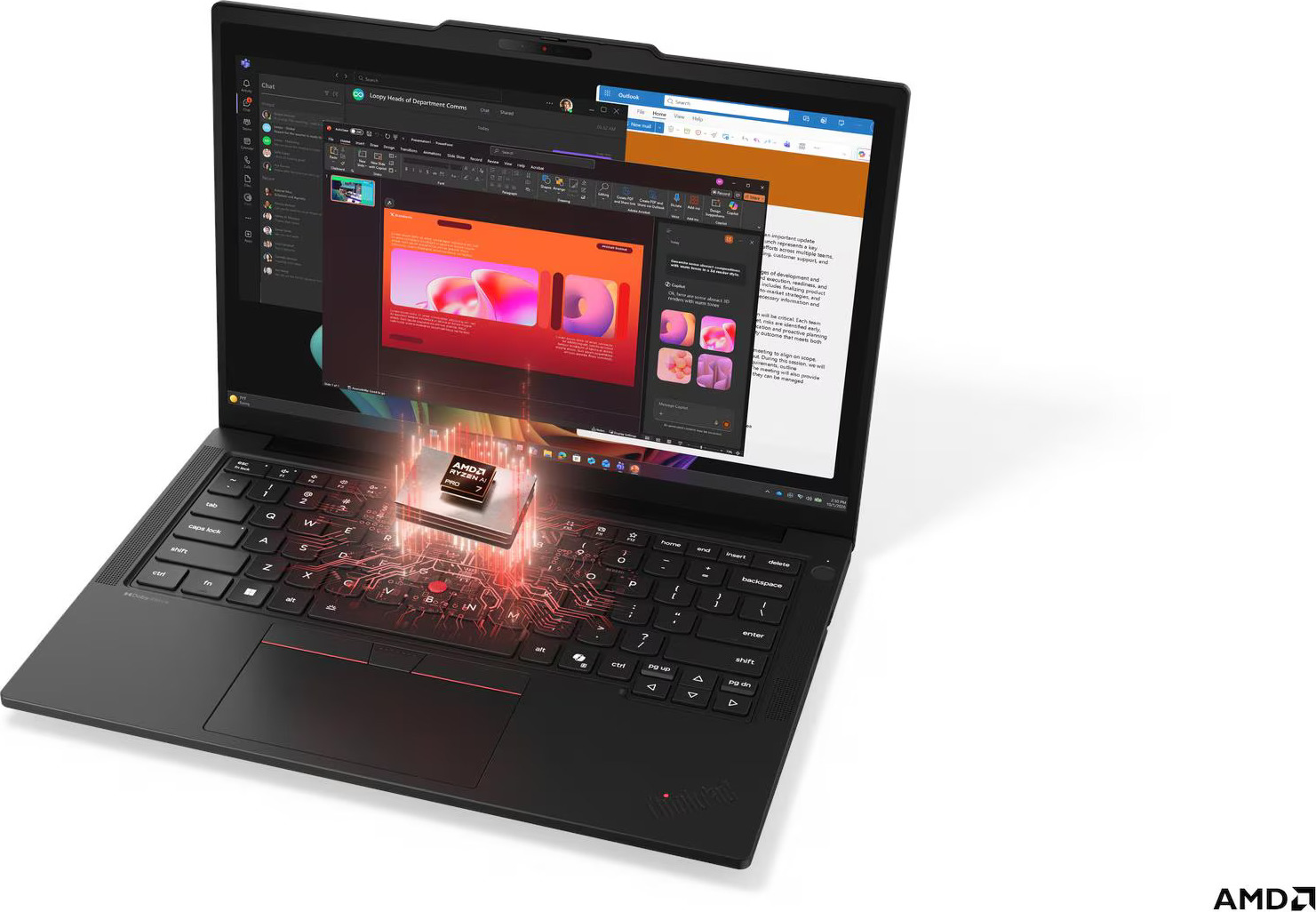 Lenovo ThinkPad T/ThinkPad T14 G7/AI5PRO-440/14"/WUXGA/16GB/512GB/AMD int/W11P/Black/3R