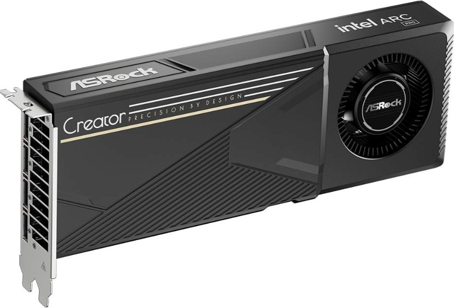 ASRock VGA Intel Arc Pro B60 Creator 24GB, Pro B60, 24GB GDDR6, 4xDP