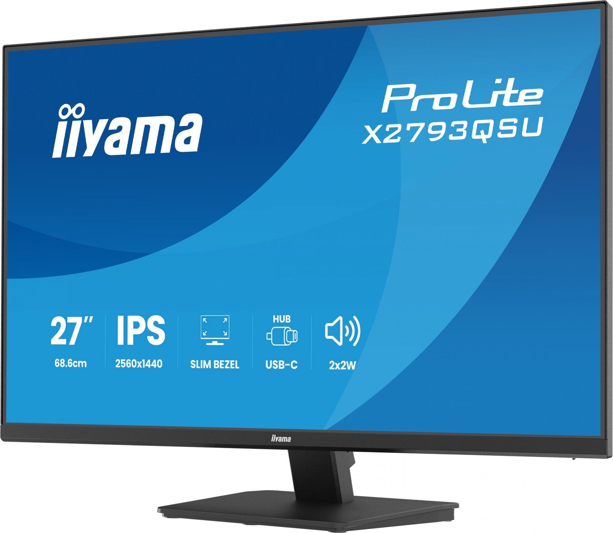 iiyama ProLite/X2793QSU-B1/27"/IPS/QHD/75Hz/1ms/Černá/3R