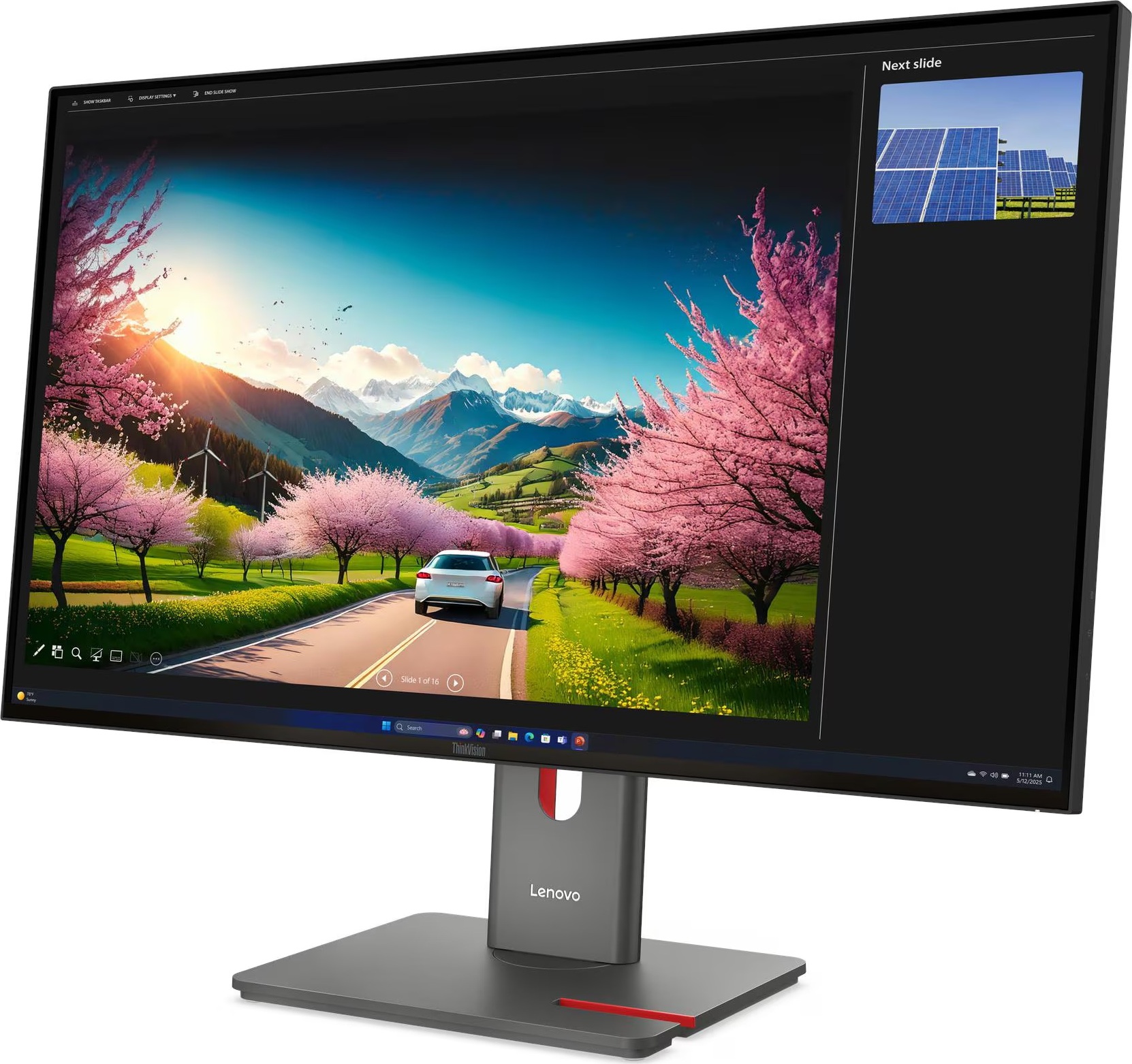 Lenovo ThinkVision/P32UD-40/31,5"/IPS/4K UHD/120Hz/4ms/Černá/3R
