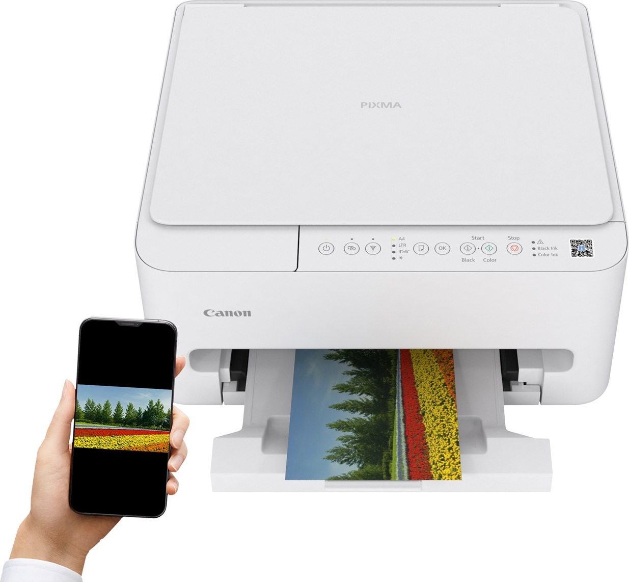 Canon PIXMA Tiskárna TS4150i - barevná, MF (tisk,kopírka,sken,cloud), duplex, USB, Wi-Fi