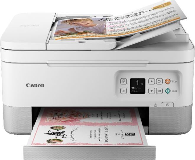 Canon PIXMA Printer TS7451i biela - farebná, MF (tlač,kopírovanie,skenovanie,cloud), obojstranný tlač, USB,Wi-Fi,Bluetooth