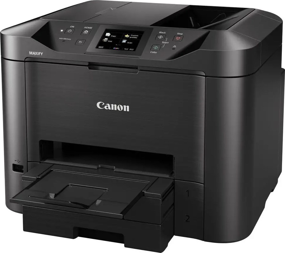Canon MAXIFY MB5450 - farebný, MF (tlač, kopírka, skenovanie, fax, cloud), obojstranný tlač, ADF, USB, Wi-Fi
