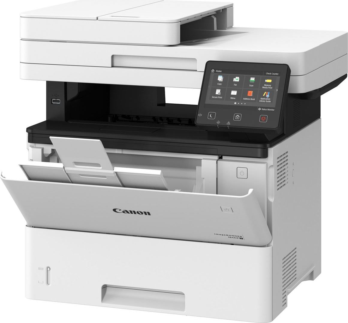 Canon imageRUNNER 1643i II tlač, kopírovanie, skenovanie, odosielanie, 43 výtlačkov/min čiernobielo, duplex, DADF, USB