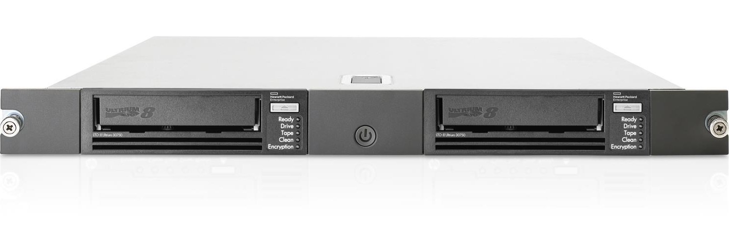 Hewlett Packard Enterprise HPE Storage LTO-8 Ultrium Rack Mount Tape Drive 5x LTO-8 30TB Data Cartridges