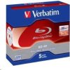 VERBATIM BD-RE(5-pack)Blu-Ray/Jewel/2x/25GB