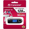 TRANSCEND Flash disk 128 GB JetFlash®790, USB 3.1 (R:90/W:40 MB/s) čierna/modrá