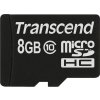 Karta TRANSCEND MicroSDHC Class 10 8GB, bez adaptéra
