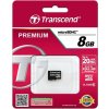 Karta TRANSCEND MicroSDHC Class 10 8GB, bez adaptéra