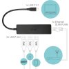 iTec USB-C 3.1 Slim 3-portový HUB + RJ-45