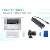 iTec USB-C 3.1 Slim 3-portový HUB + RJ-45