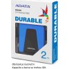 Externý pevný disk ADATA 2TB 2,5" USB 3.1 DashDrive Durable HD650, červený (gumový, odolný voči nárazom)