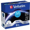 VERBATIM MDisc BDXL (5-pack)Jewel/4x/100GB