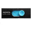 ADATA Flash Disk 64GB UV220, USB 2.0 Dash Drive, čierna/modrá