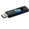 ADATA Flash Disk 64GB UV220, USB 2.0 Dash Drive, čierna/modrá