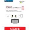 SanDisk Flash disk 256 GB Ultra, dvojitý USB disk typu C