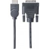 MANHATTAN HDMI samec na DVI-D 24+1 samec, dvojlinkové prepojenie, čierna farba, 1,8 m