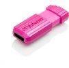 VERBATIM Flash disk 32 GB Hi-Speed Store 'n' Go, Pinstripe, USB 2.0, Horúco ružová
