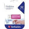 VERBATIM Flash disk 32 GB Hi-Speed Store 'n' Go, Pinstripe, USB 2.0, Horúco ružová