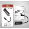 AXAGON ADE-SRC, USB-C 3.2 Gen 1 - Gigabit Ethernet sieťová karta, auto inštal, čierna