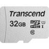Karta TRANSCEND MicroSDHC 32GB 300S, UHS-I U1 + adaptér