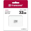 Karta TRANSCEND MicroSDHC 32GB 300S, UHS-I U1 + adaptér