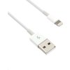 Kábel C-TECH USB 2.0 Nabíjací a synchronizačný kábel Lightning (IP5 a vyšší), 2 m, biely