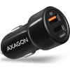 AXAGON PWC-QC5, QUICK a SMART nabíjačka do auta, 2x port QC3.0/AFC/FCP + 5V-2.6A, 31.5W