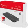 Externý box GEMBIRD pre 2.5" zariadenie, USB 3.0, SATA, čierna