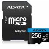 Karta ADATA MicroSDHC 256GB UHS-I Class 10, Premier + adaptér