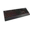C-TECH Klávesnice KB-104BK, USB, 3 barvy podsvícení, černá, CZ/SK