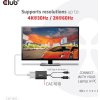 Club3D Aktívny adaptér DisplayPort na Dual Link DVI-D, napájanie USB, 60 cm, HDCP ON