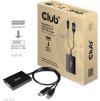 Club3D Aktívny adaptér DisplayPort na Dual Link DVI-D, napájanie USB, 60 cm, HDCP ON
