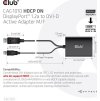 Club3D Aktívny adaptér DisplayPort na Dual Link DVI-D, napájanie USB, 60 cm, HDCP ON