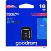 Karta GOODRAM MicroSDHC 16GB M1AA, UHS-I Class 10, U1 + adaptér