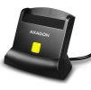 AXAGON CRE-SM2, USB externá 4-slotová čítačka čipových kariet/ID kariet (eCitizen) + SD/microSD/SIM