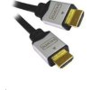 Kábel PREMIUMCORD HDMI A - HDMI A M/M 3 m pozlátené a kovové HQ konektory