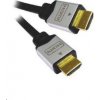 Kábel PREMIUMCORD HDMI A - HDMI A M/M 10 m pozlátené a kovové HQ konektory